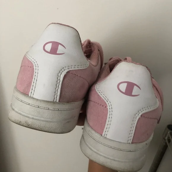 Pink Suede Champion Shoes - Picture 4 of 4